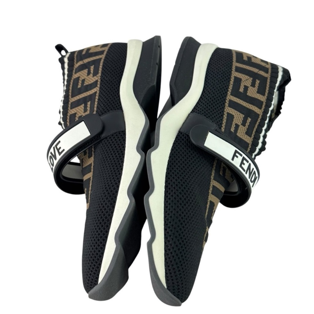 Fendi Roma Sneaker Filato 1 Riga Banda - Picture 3 of 12